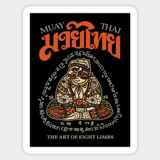 Classic Muay Thai Tattoo Sticker